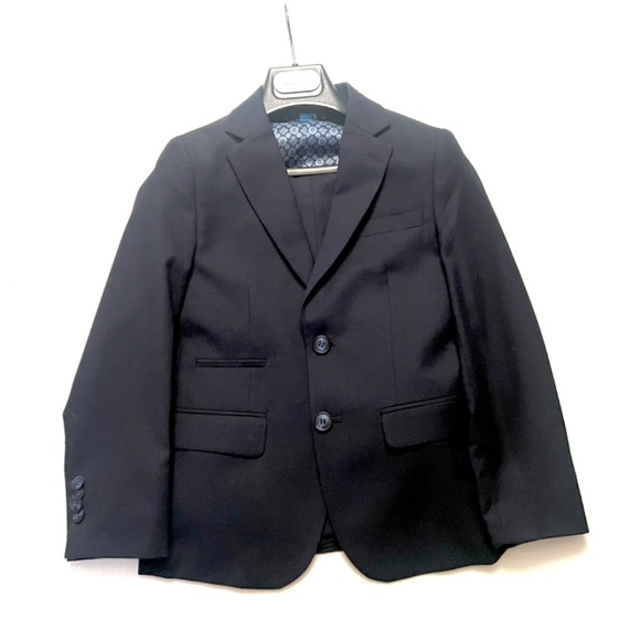 GORGEOUS Isaac Mizrahi Boys' Textured 2pc Slim Fit Suit - Stunning Classic! - Picture 9 of 10